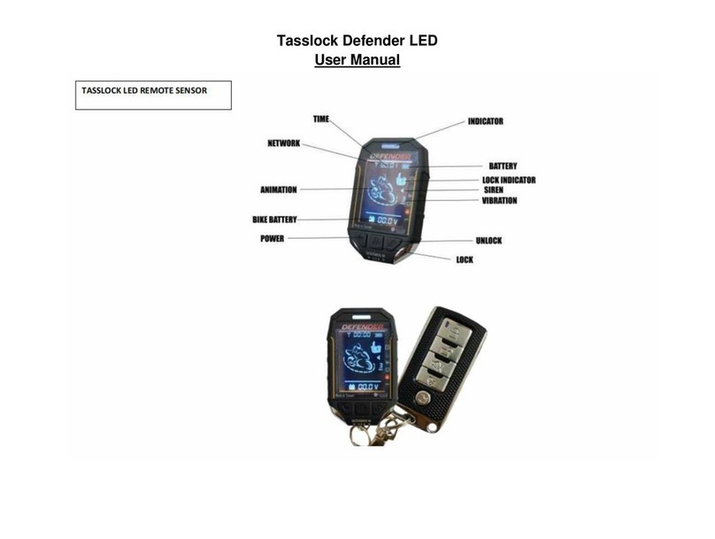 TASSLOCK Defender LED user manual