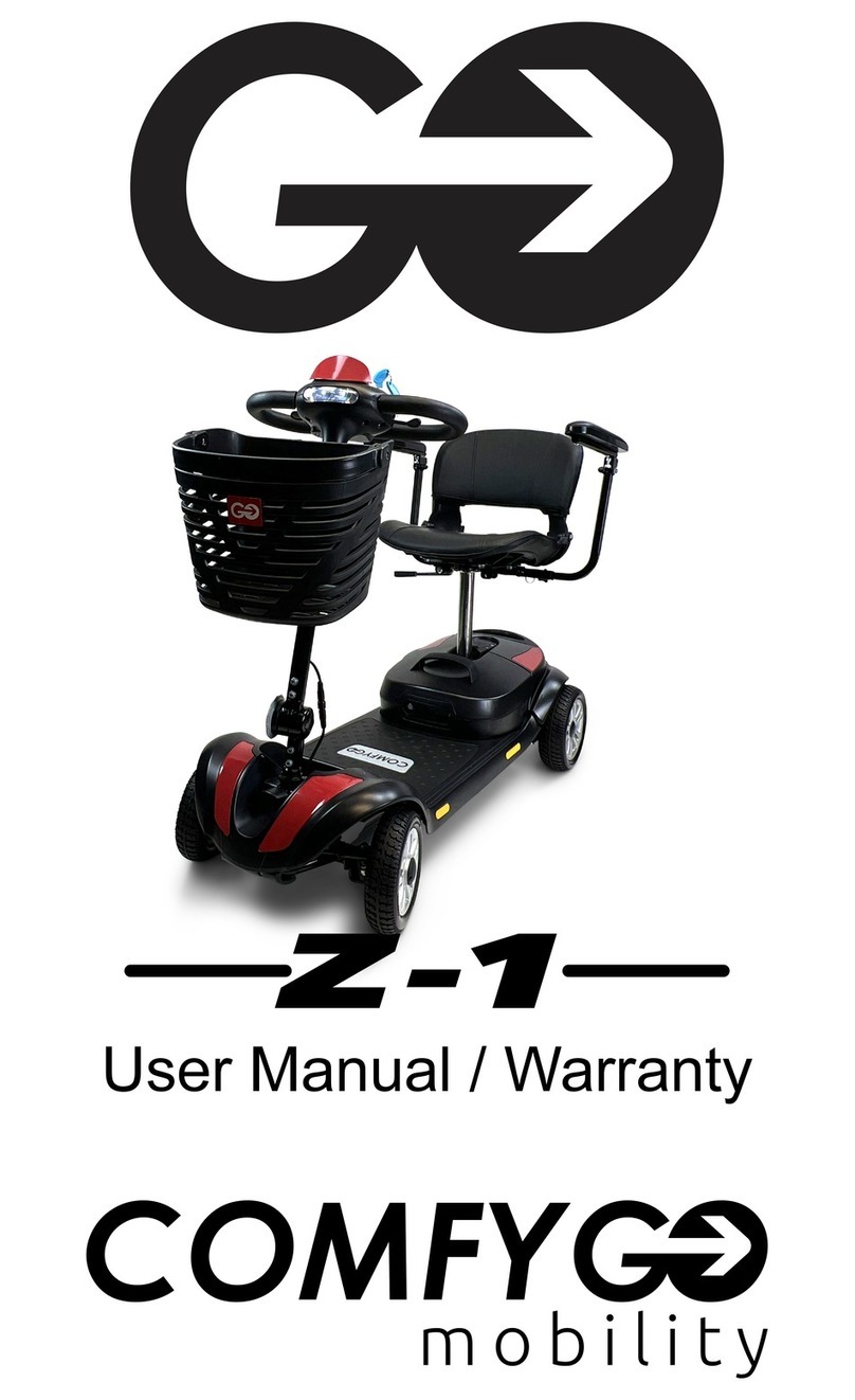 ComfyGo Mobility Z-1 user manual