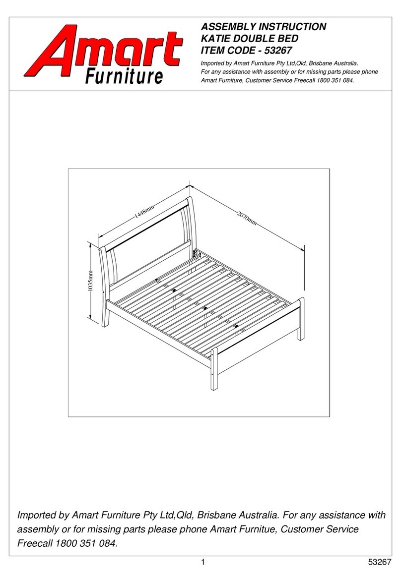 Amart Furniture KATIE 53267 Assembly instruction Amart Furniture KATIE 53267 Assembly instruction
