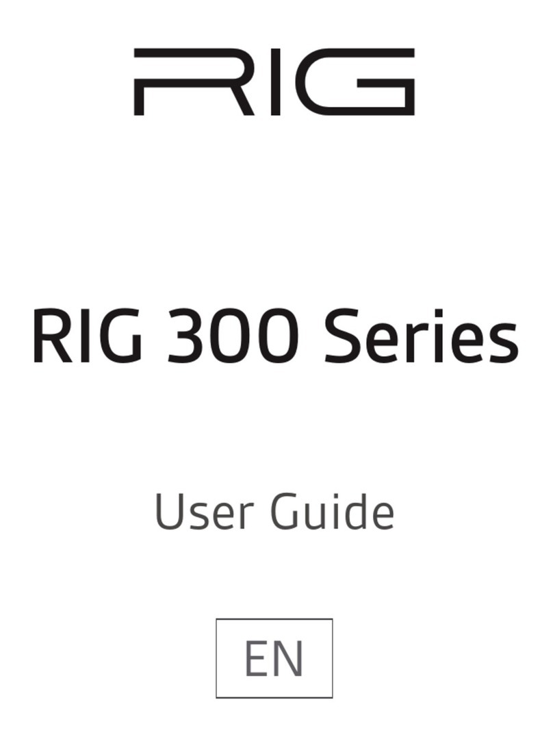 RIG RIG 300 Series user guide
