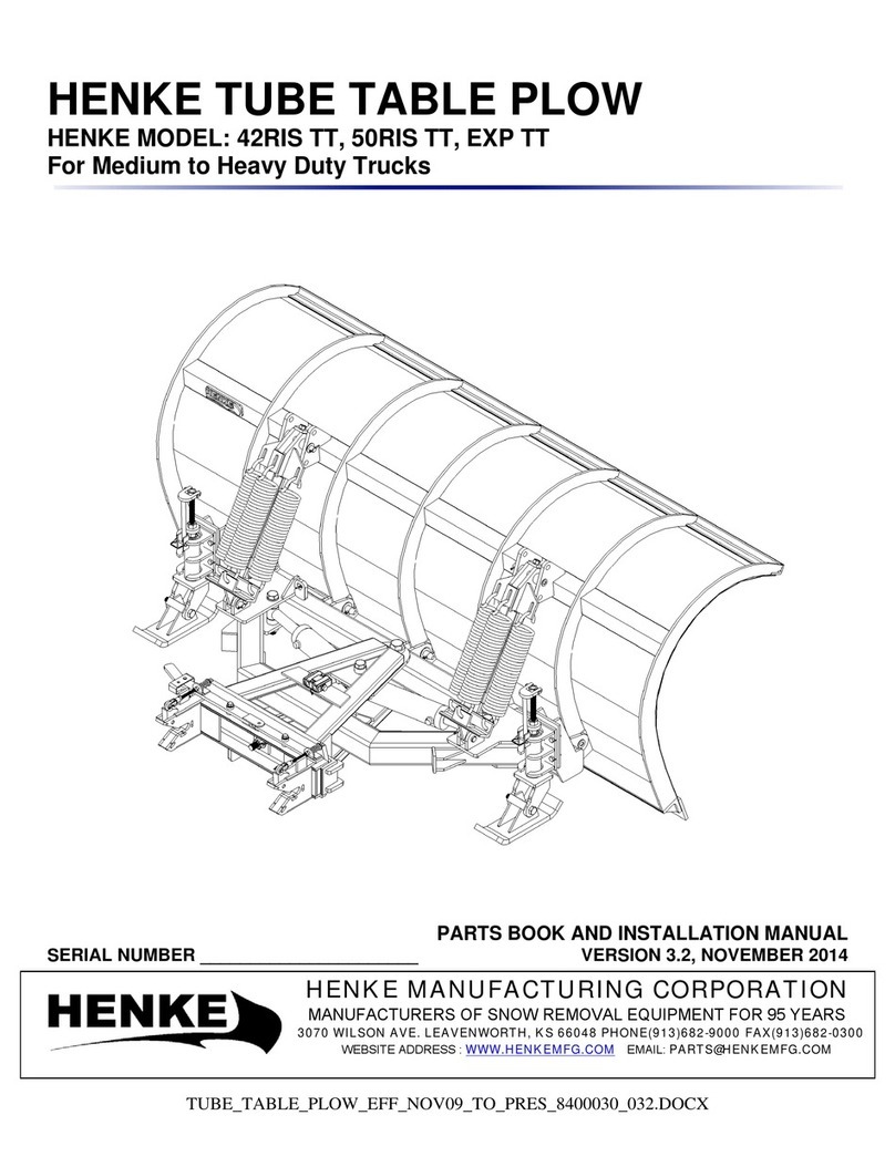 HENKE 42RIS TT installation manual