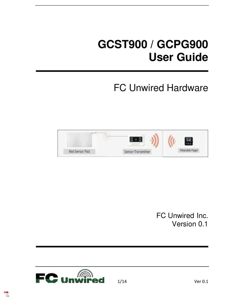 FC Unwired GCST900 user guide