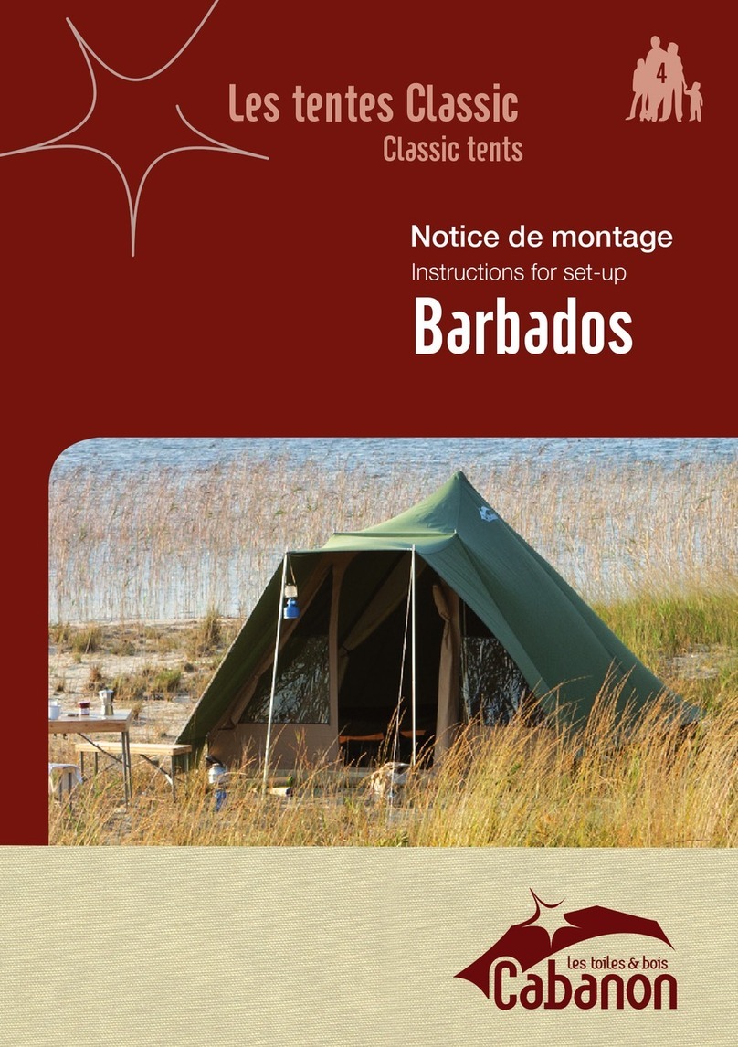 Cabanon Barbados Instructions for setup