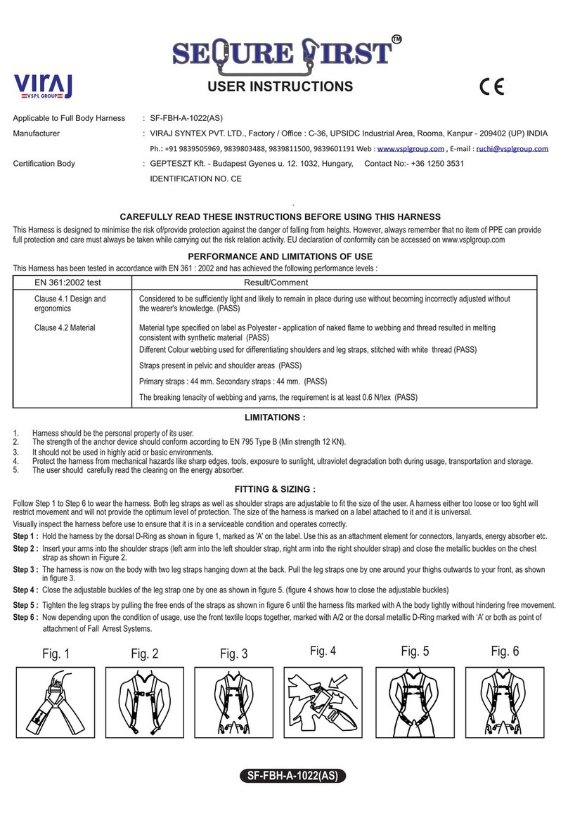 Viraj Sequre First SF-FBH-A-1022 User manual