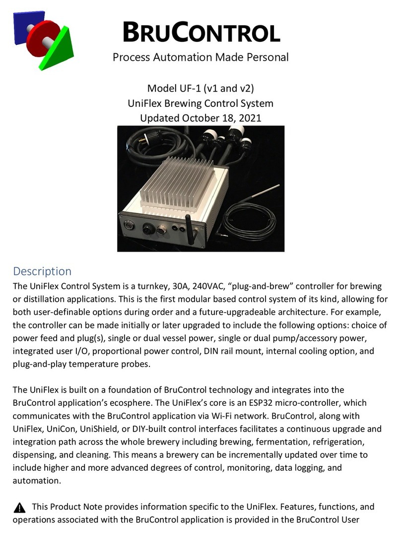 BRUCONTROL UF-1 manual