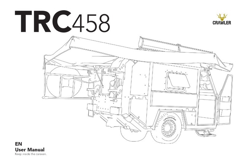 CRAWLER TRC 458 user manual