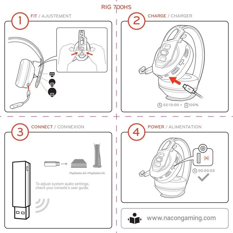 RIG 700HS quick start guide