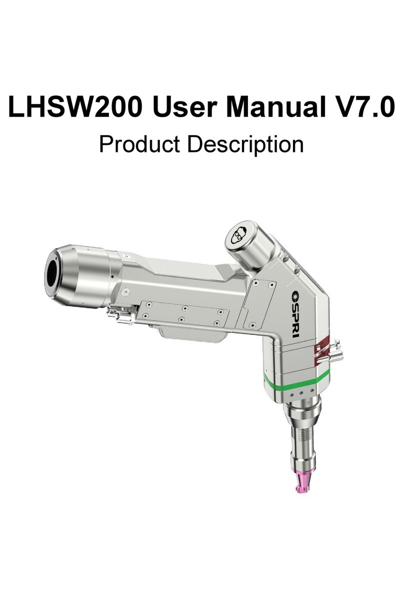 OSPRI LHSW200 User manual