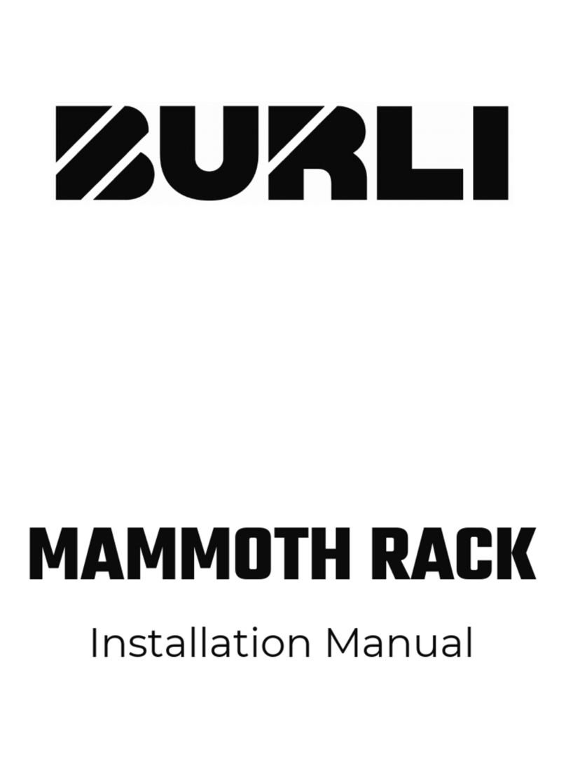 BURLI MAMMOTH RACK installation manual