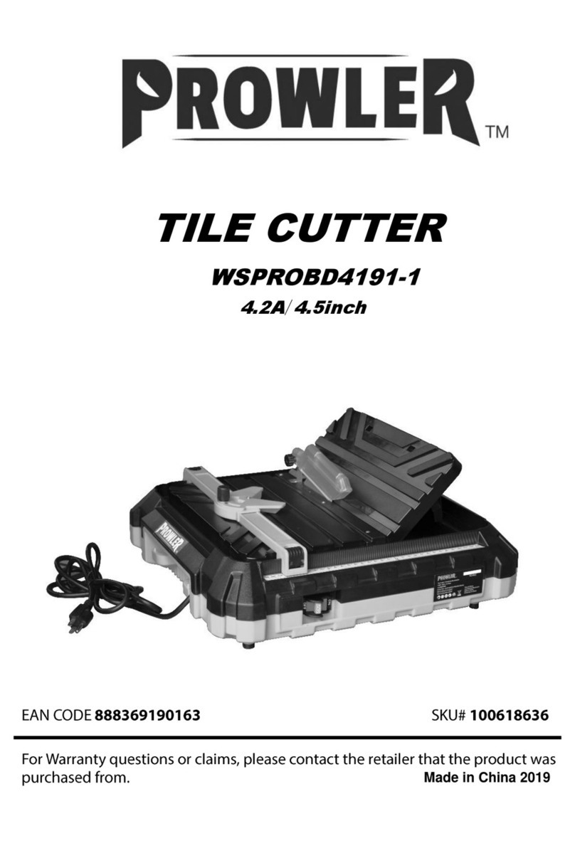 PROWLER WSPROBD4191-1 manual