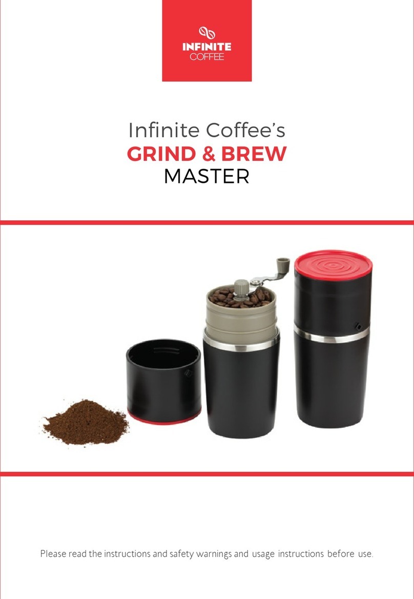 Infinite Coffee GRIND & BREW MASTER manual