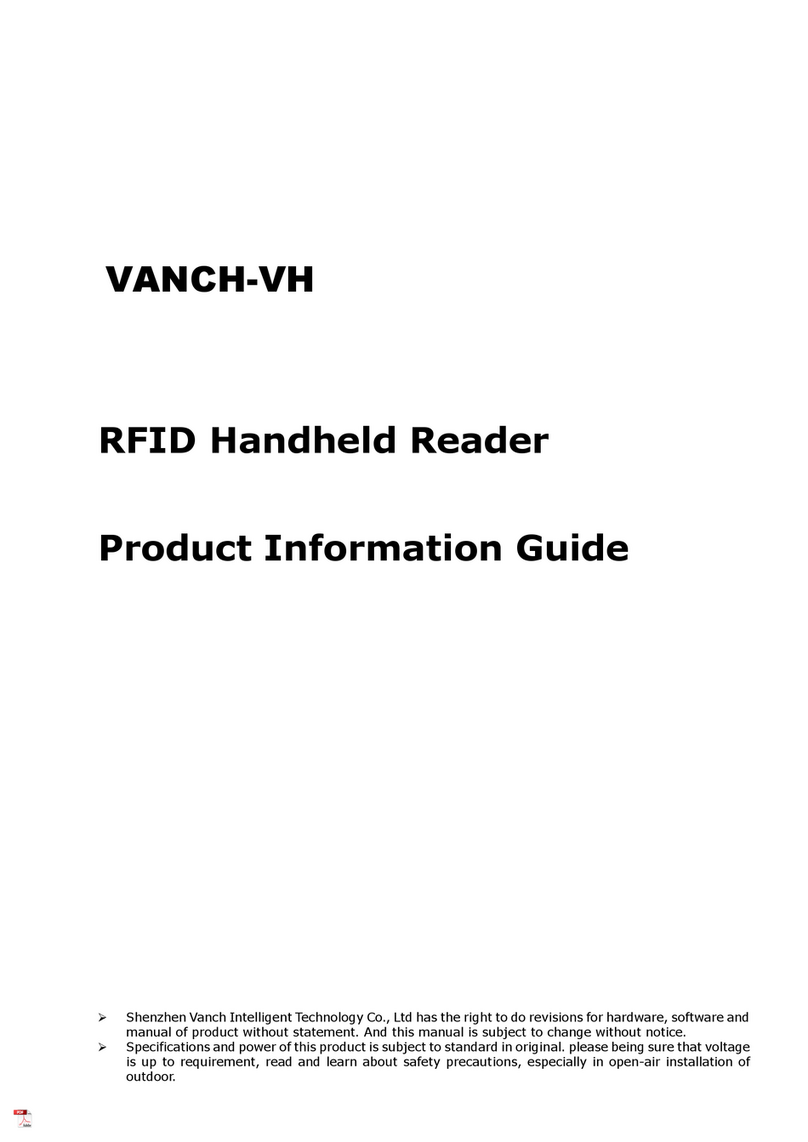 VANCH VANCH-VH Product information guide