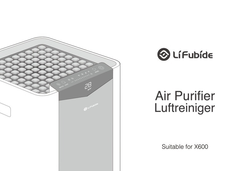 LIFUBIDE X600 manual