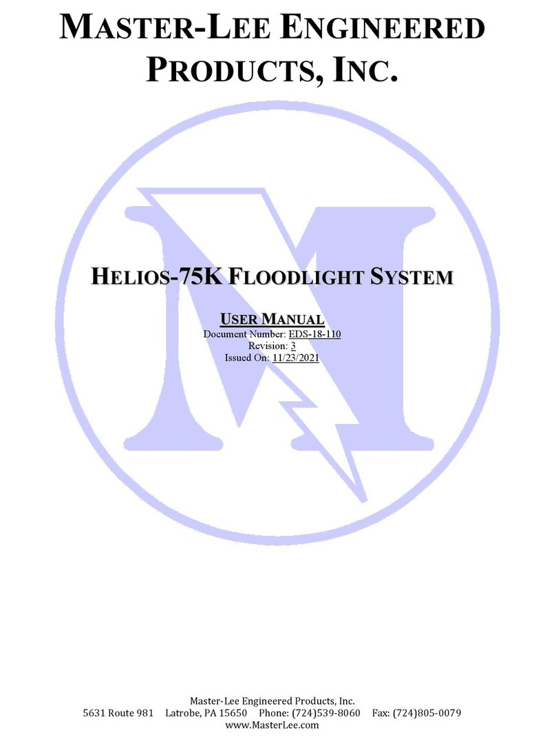 Master-Lee HELIOS-75K user manual