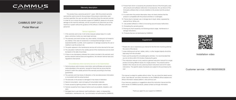 CAMMUS SRP 2021 quick start guide