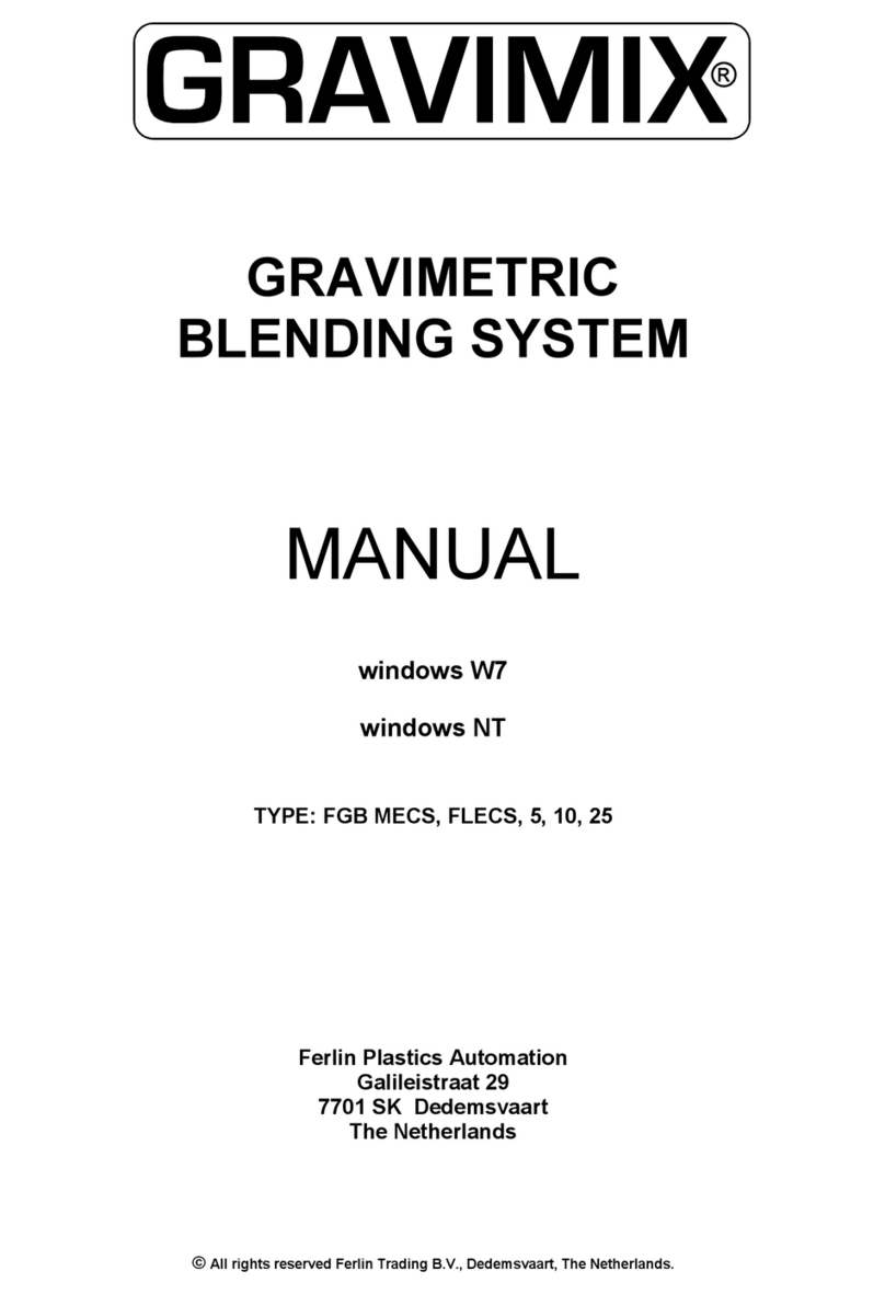 Ferlin GRAVIMIX FGB MECS manual