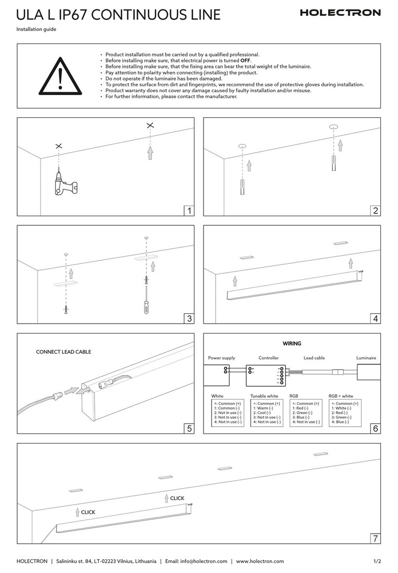 HOLECTRON ULA L IP67 installation guide