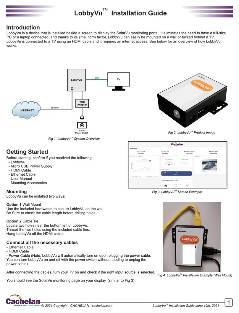 Cachelan LobbyVu installation guide