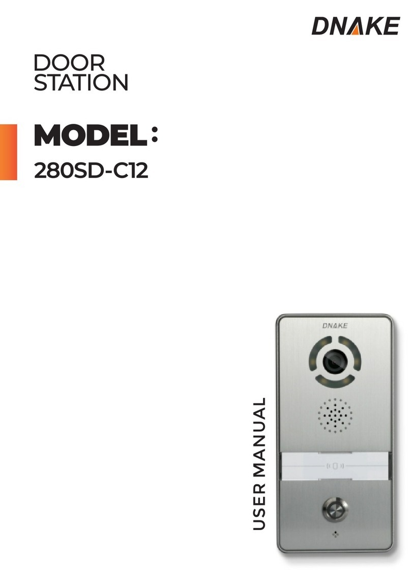 Dnake 280SD-C12 User manual