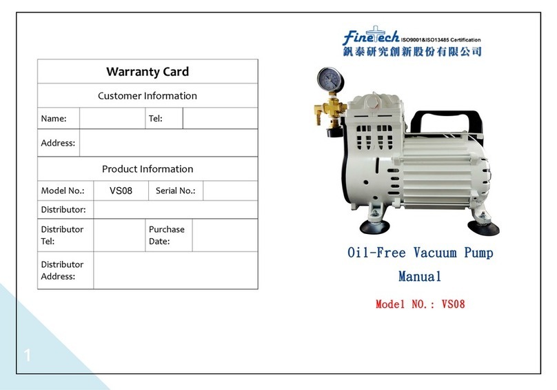 finetech VS08 manual
