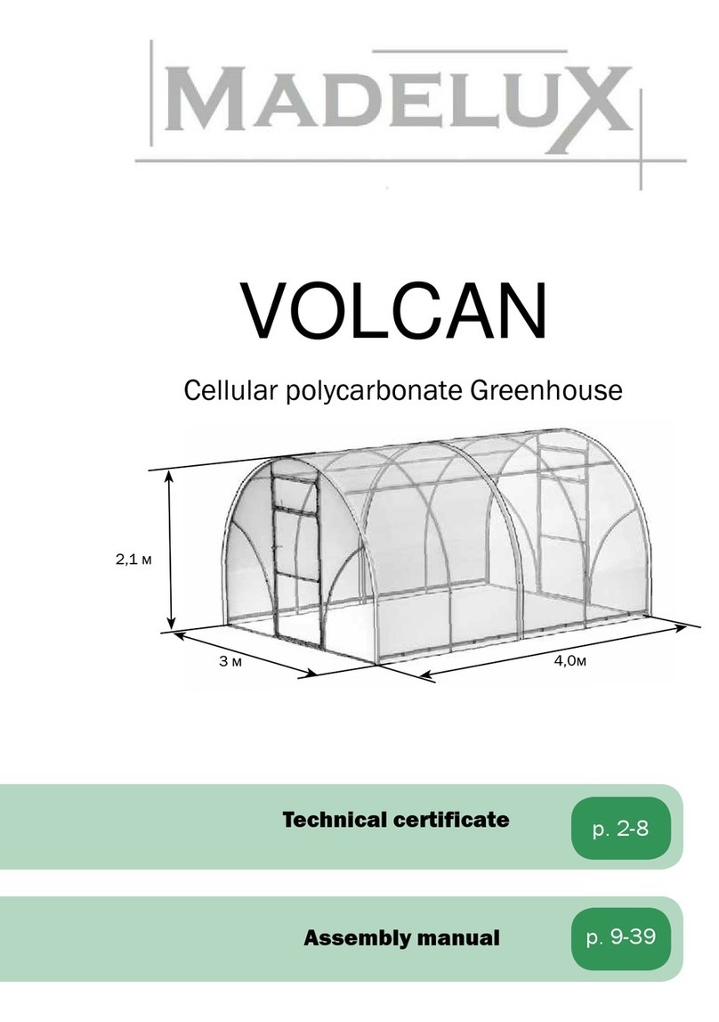 Madelux VOLCAN Assembly manual