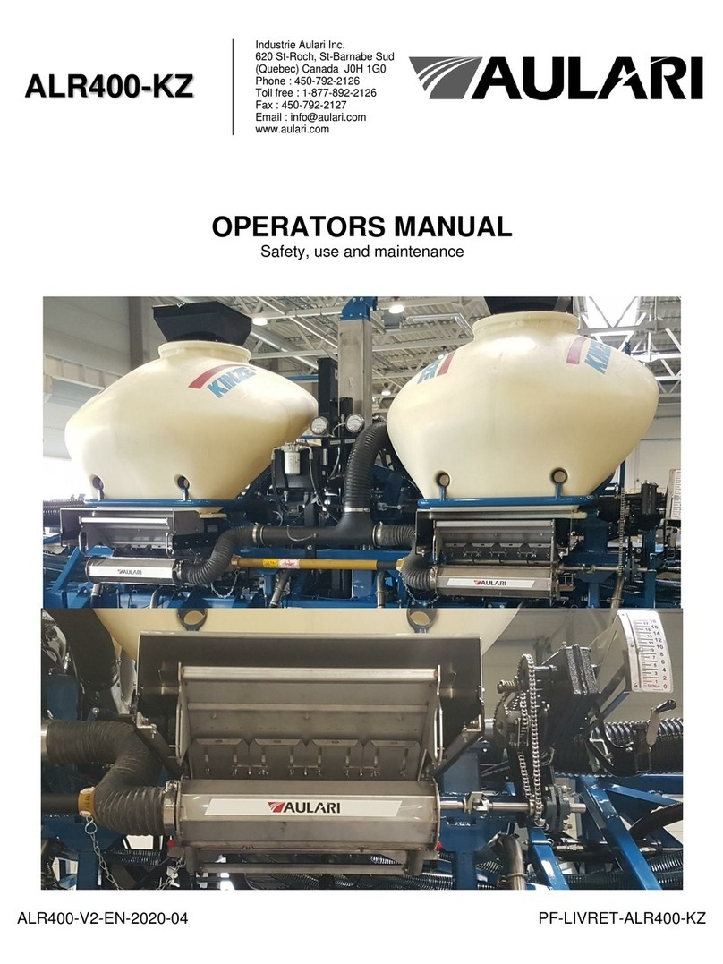 AULARI ALR400-KZ Operator's manual
