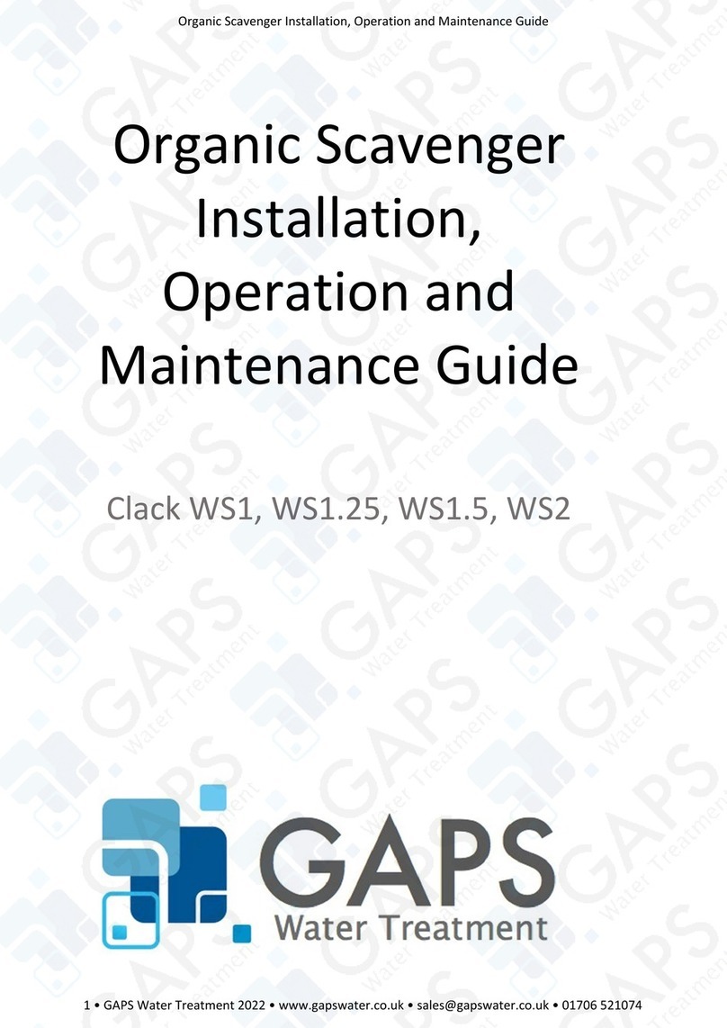 GAPS Clack WS1 Installation, operation and maintenance guide