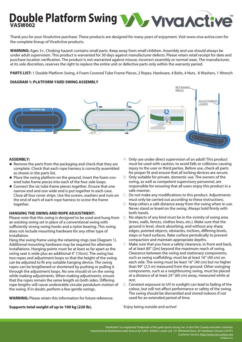 VivaActive VASW002 quick start guide