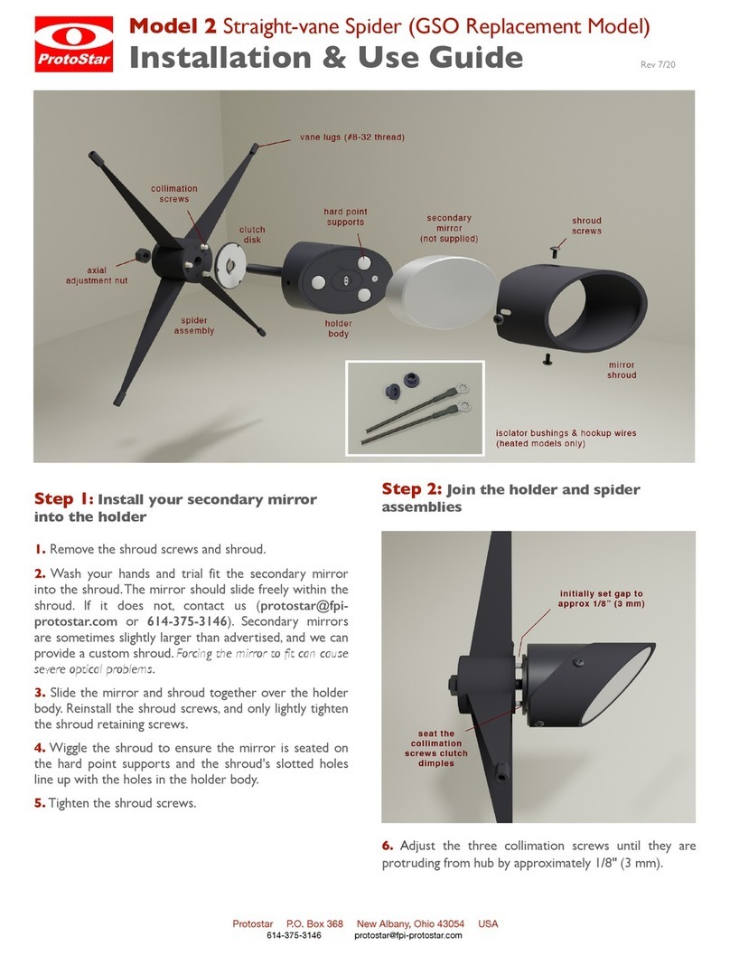 ProtoStar Model 2 Installation & use guide