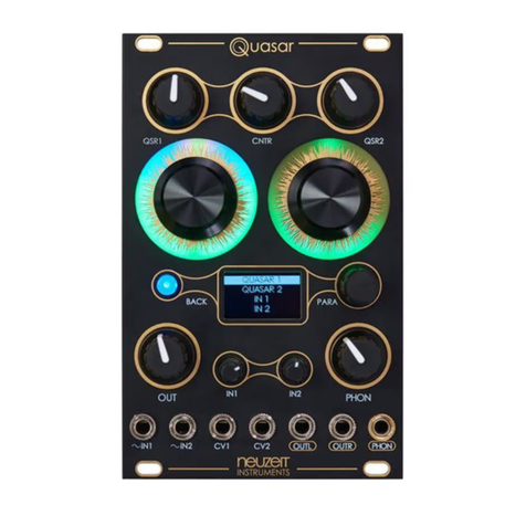 neuzeit instruments Quasar manual