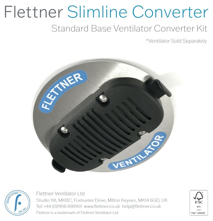 Flettner Slimline Converter User manual