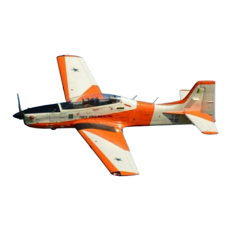 JuniAer T-27 Tucano 20CC Assembly & instruction manual