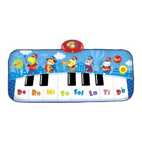 Winfun Tap 'N Play Piano Mat User manual