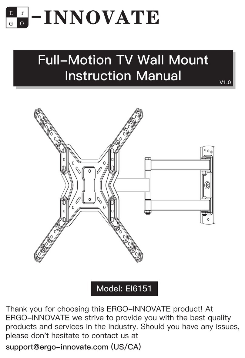 ERGO-INNOVATE EI6151 instruction manual