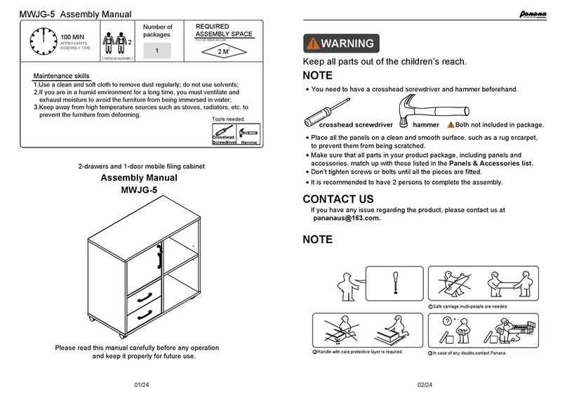 panana MWJG-5 User manual