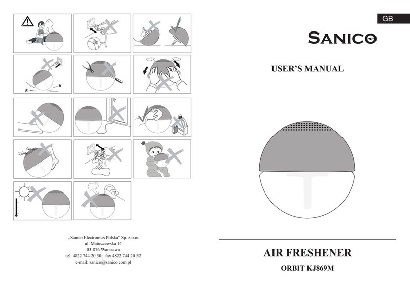 Sanico ORBIT KJ869M user manual