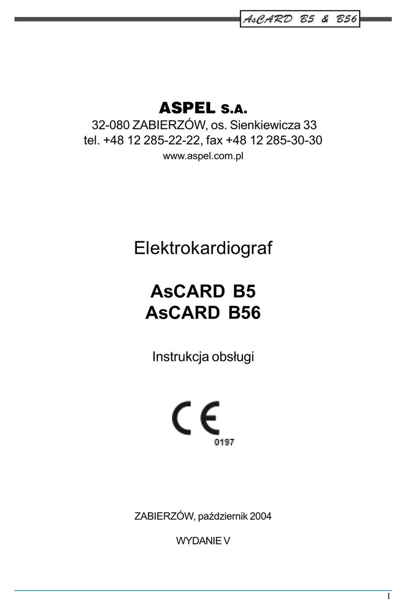 ASPEL AsCARD B5 Operation manual