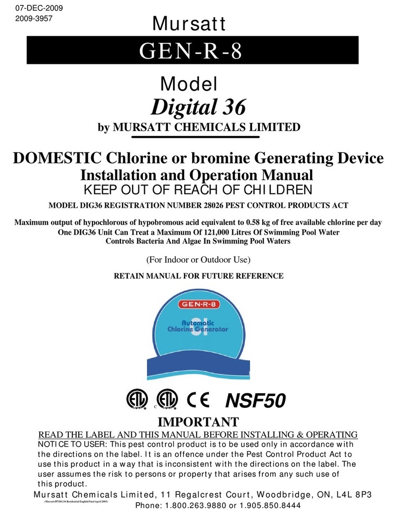 MURSATT GEN-R-8 Digital 36 User manual