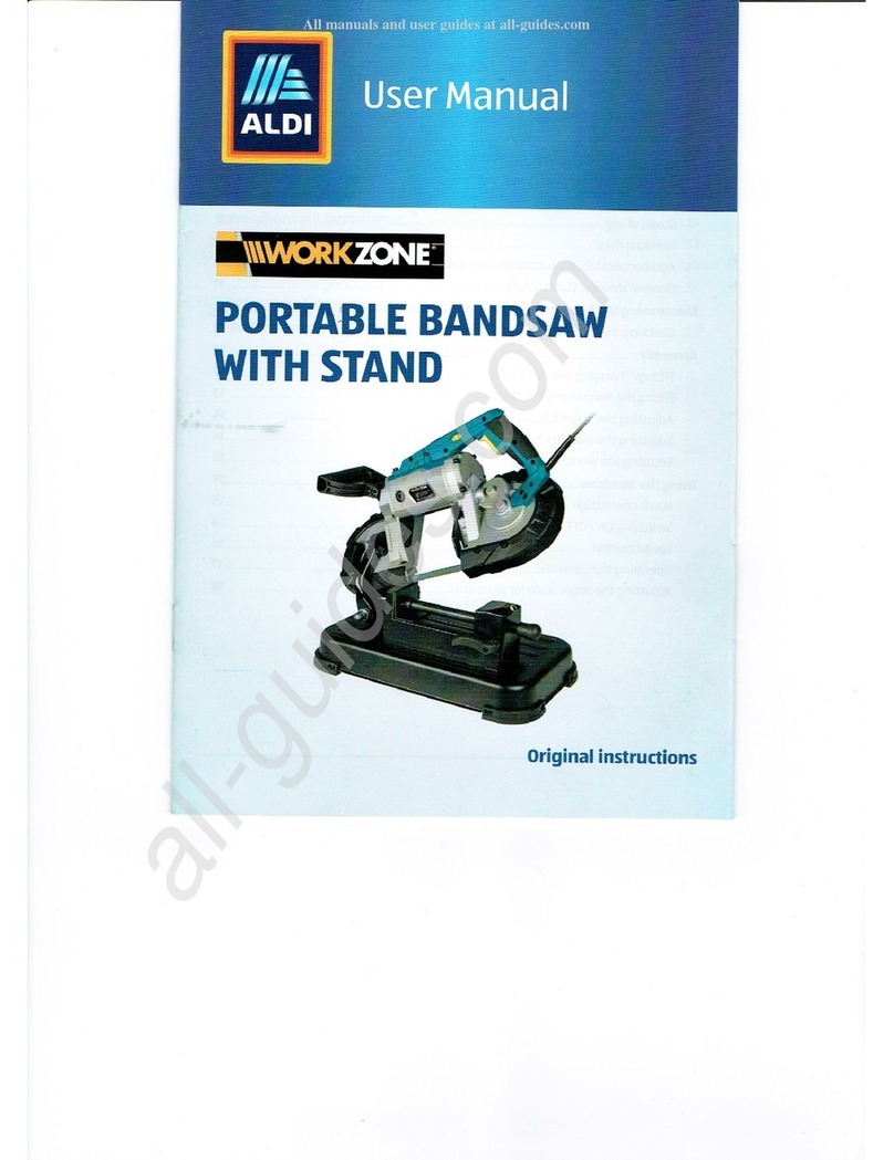 ALDI WORKZONE WWPBS-18 user manual