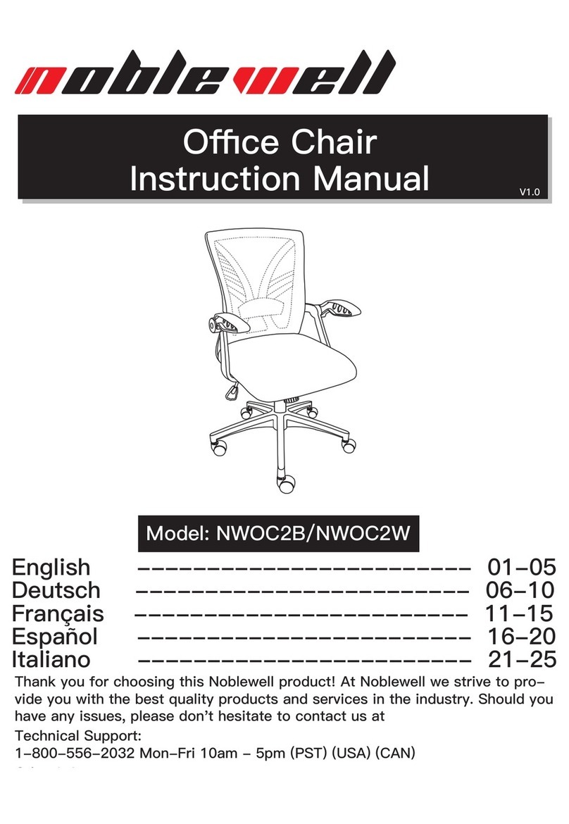 Noblewell NWOC2B instruction manual