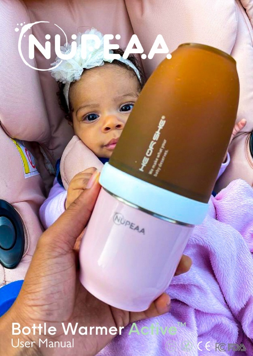 NUPEAA Bottle Warmer Active user manual