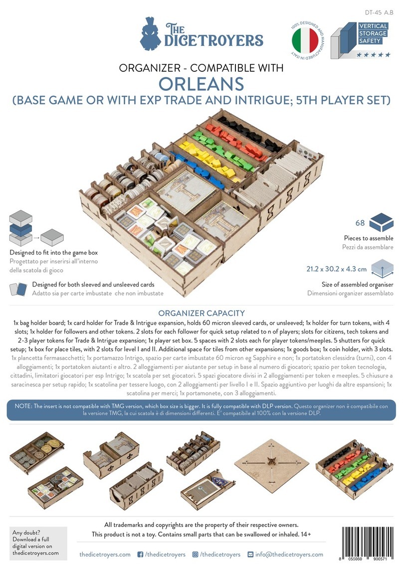 THE DICETROYERS ORLEANS instructions