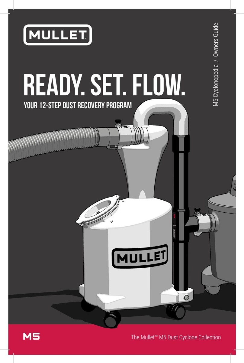 Mullet Dust Cyclone M5 owner's guide