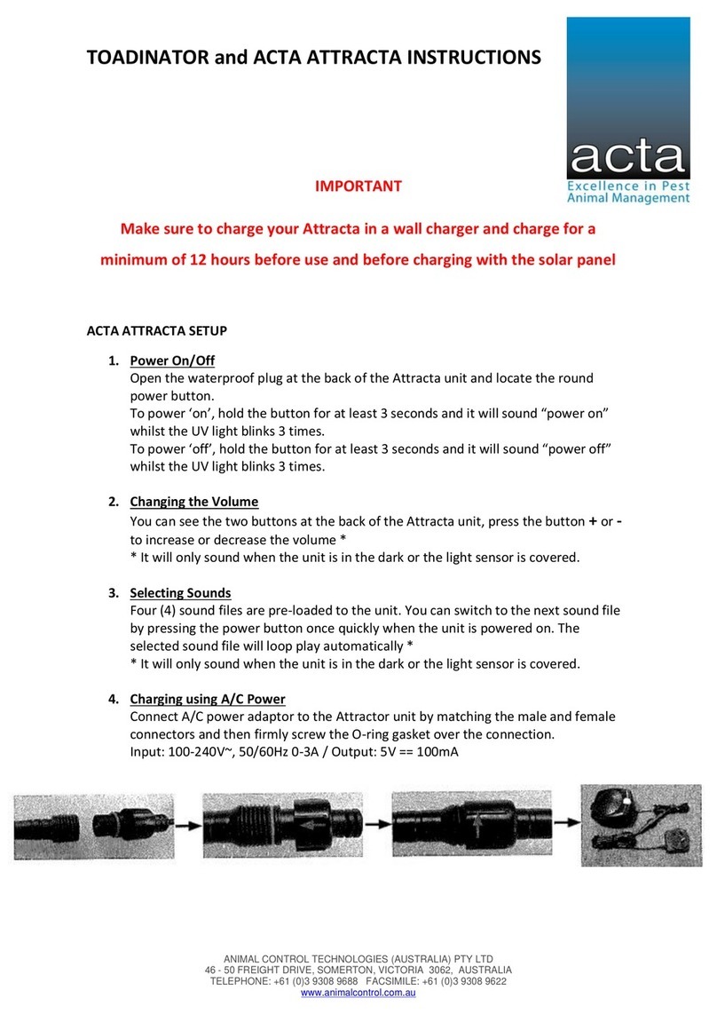 acta TOADINATOR quick start guide