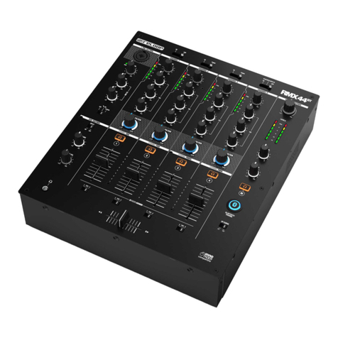 Reloop RMX 44 BT User manual