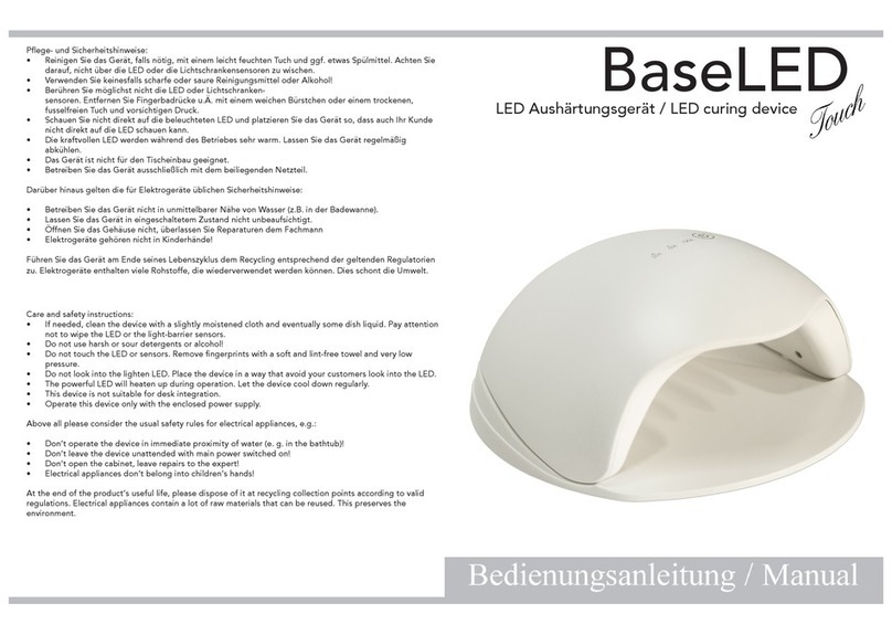 BaseLED Touch manual