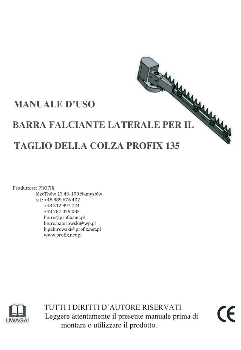 PROFIX 135 instruction manual
