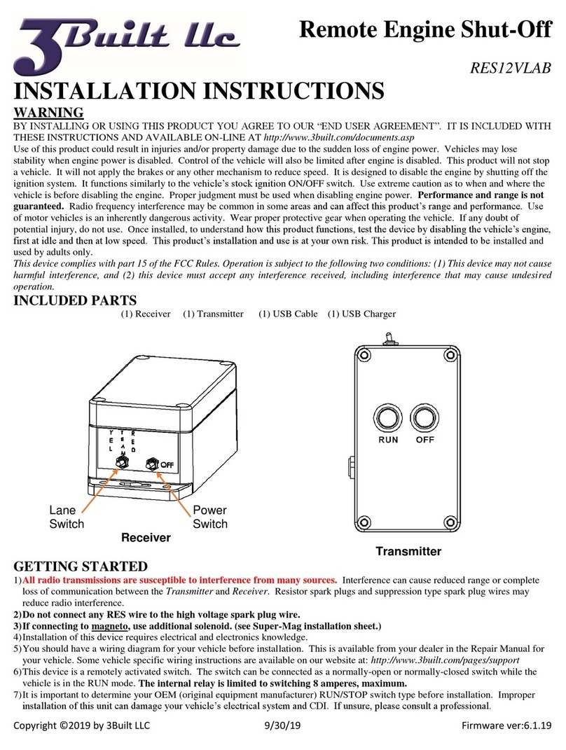 3Built RES12VLAB installation instructions