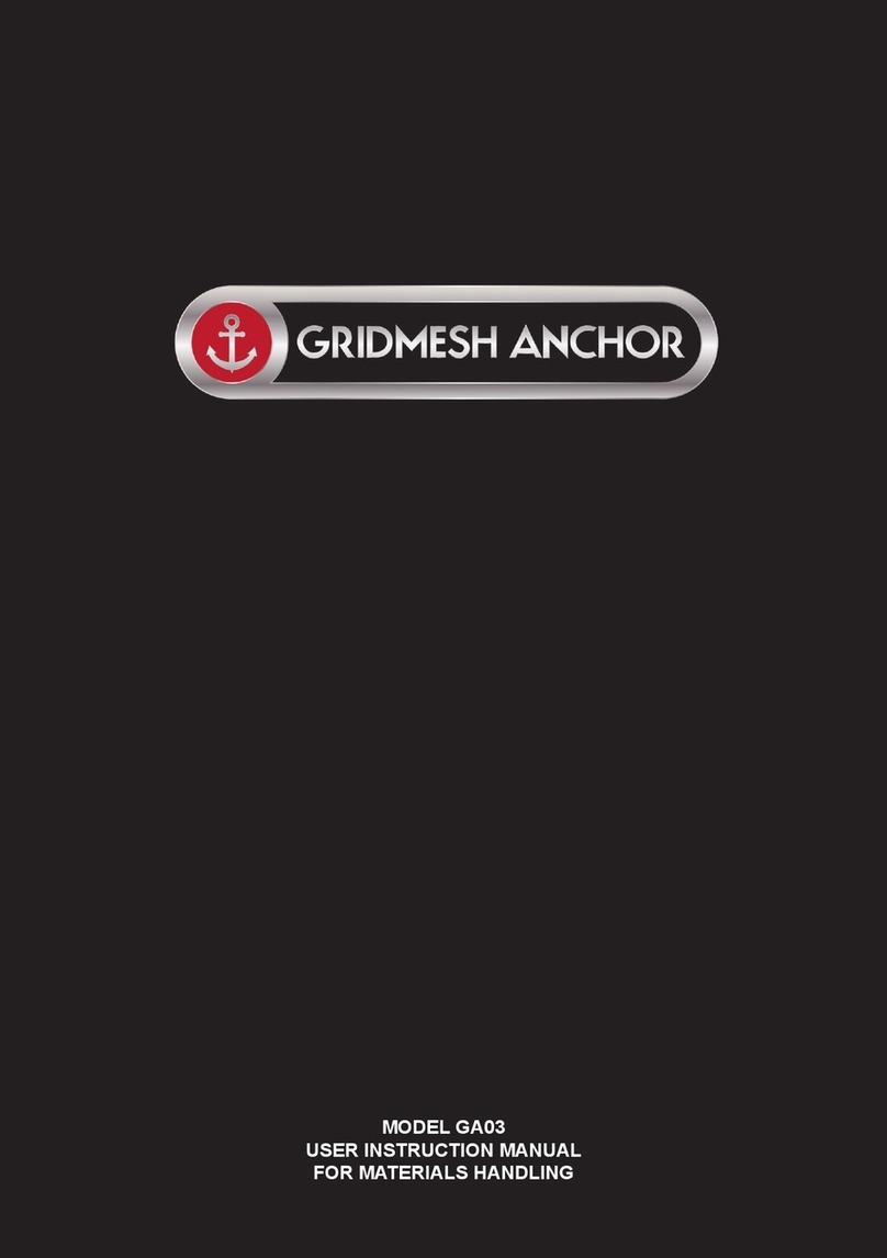 GRIDMESH ANCHOR GA03 User instruction manual