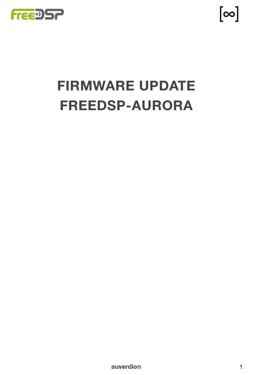 Auverdion freeDSP-aurora manual
